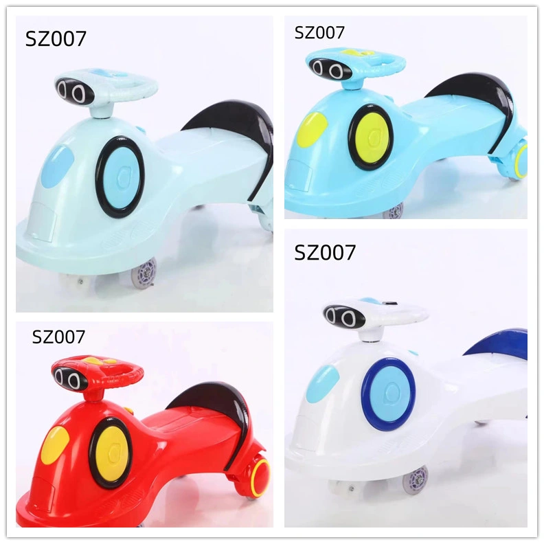 Wholesale New Model China Children Colorful Cheap Baby Swing Car Ride on Toys for Kids