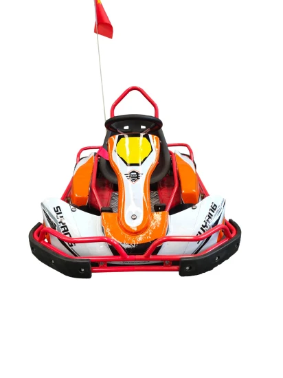 Go-kart elettrico a pedali per bambini di alta qualità, alimentato a batteria da 24 V, go-kart professionale per bambini