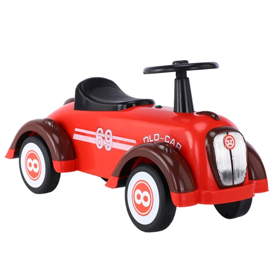 Auto contorta economica per bambini, giocattolo per bambini a quattro ruote, auto da corsa per bambini